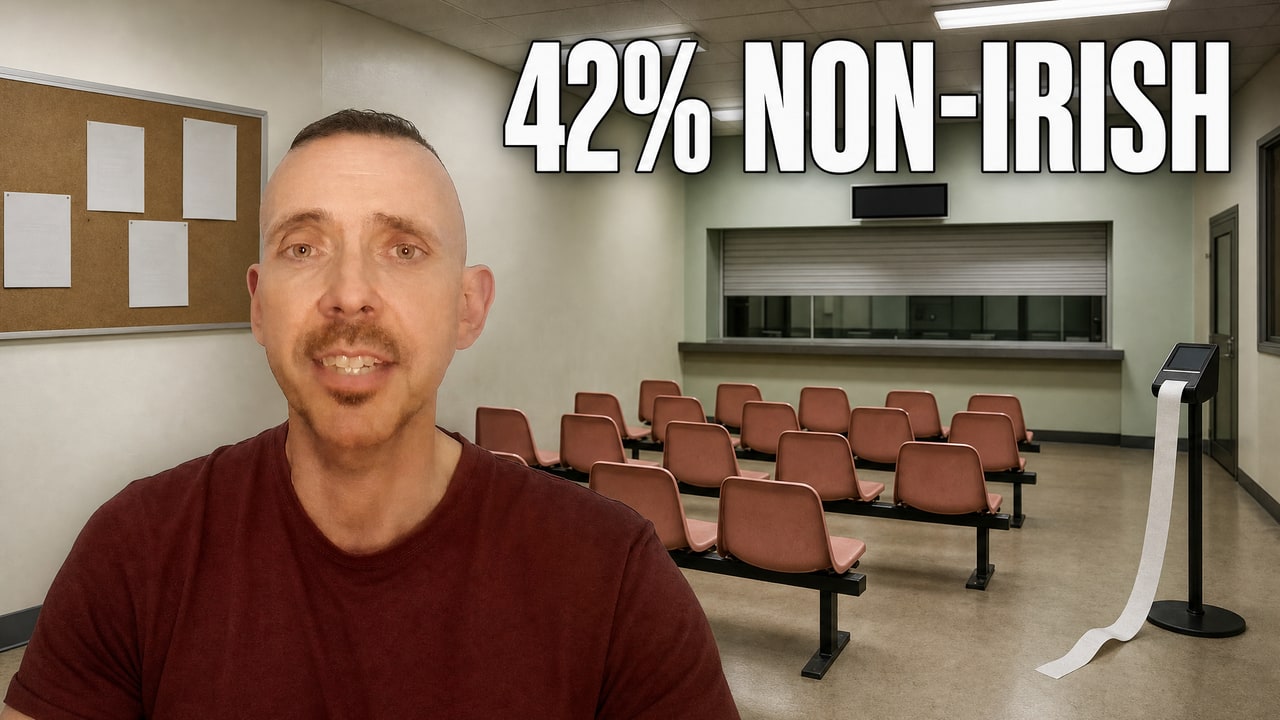 The Dublin city housing list figures he says no mainstream outlet reported