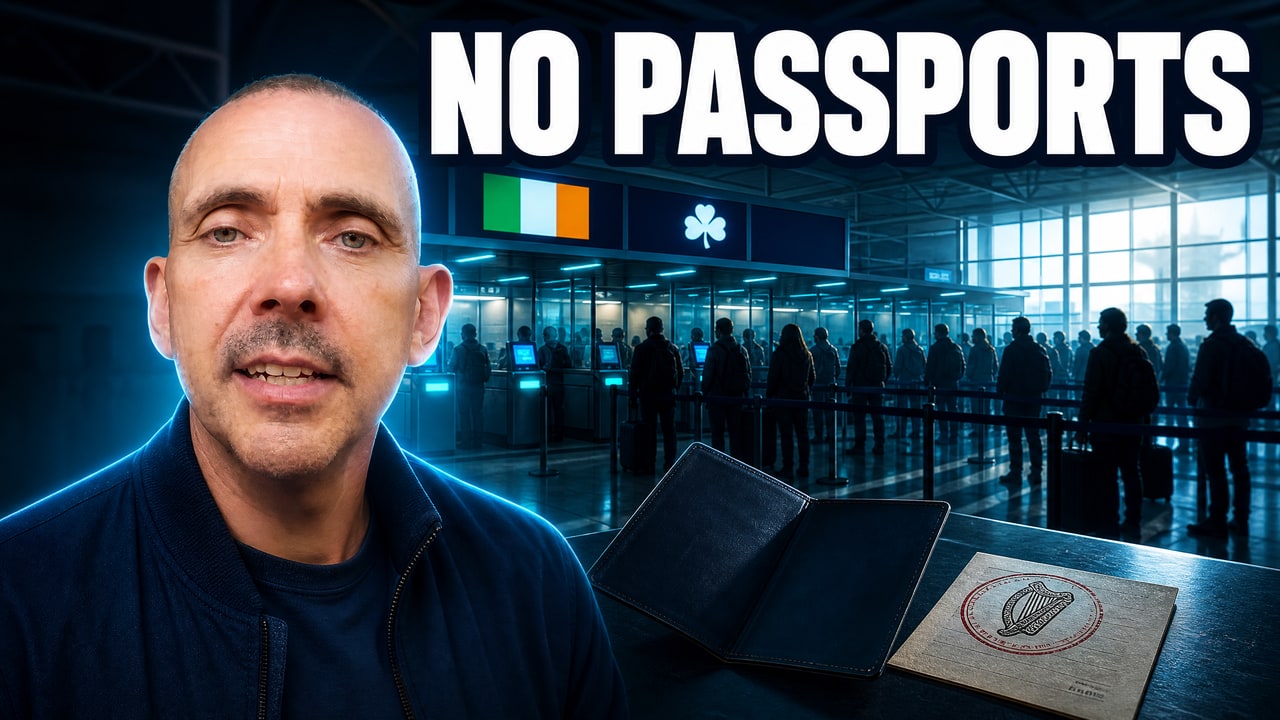 Dooley: 16,307 arrived at Irish airports without passports, part of the ‘globalist agenda’