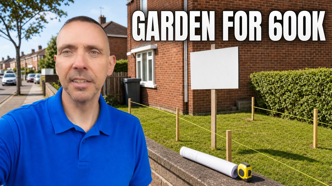 A side garden in Dublin 12 goes up for 600,000, a year after the whole house sold for 750,000