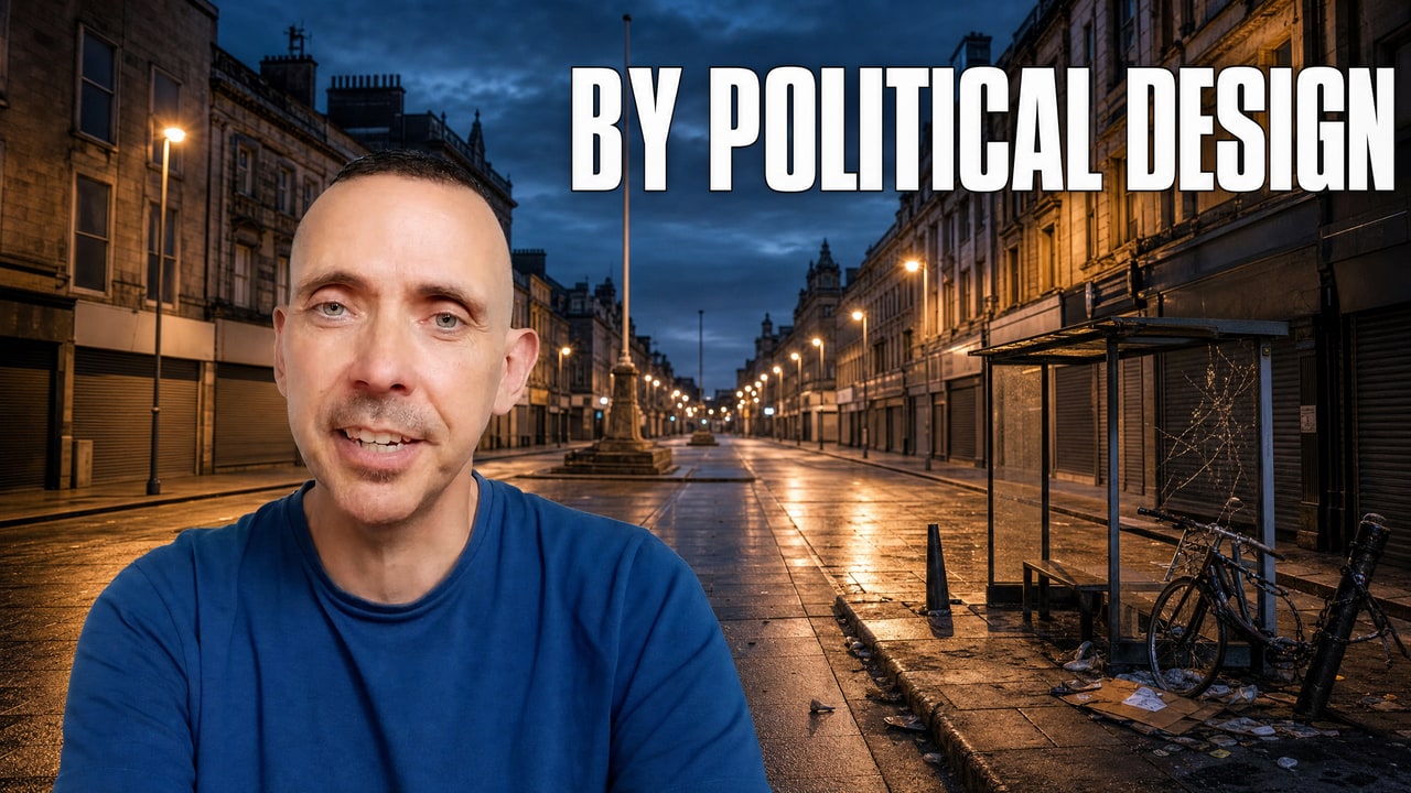 A stabbing yards off O'Connell Street, and a city centre he says was run down on purpose