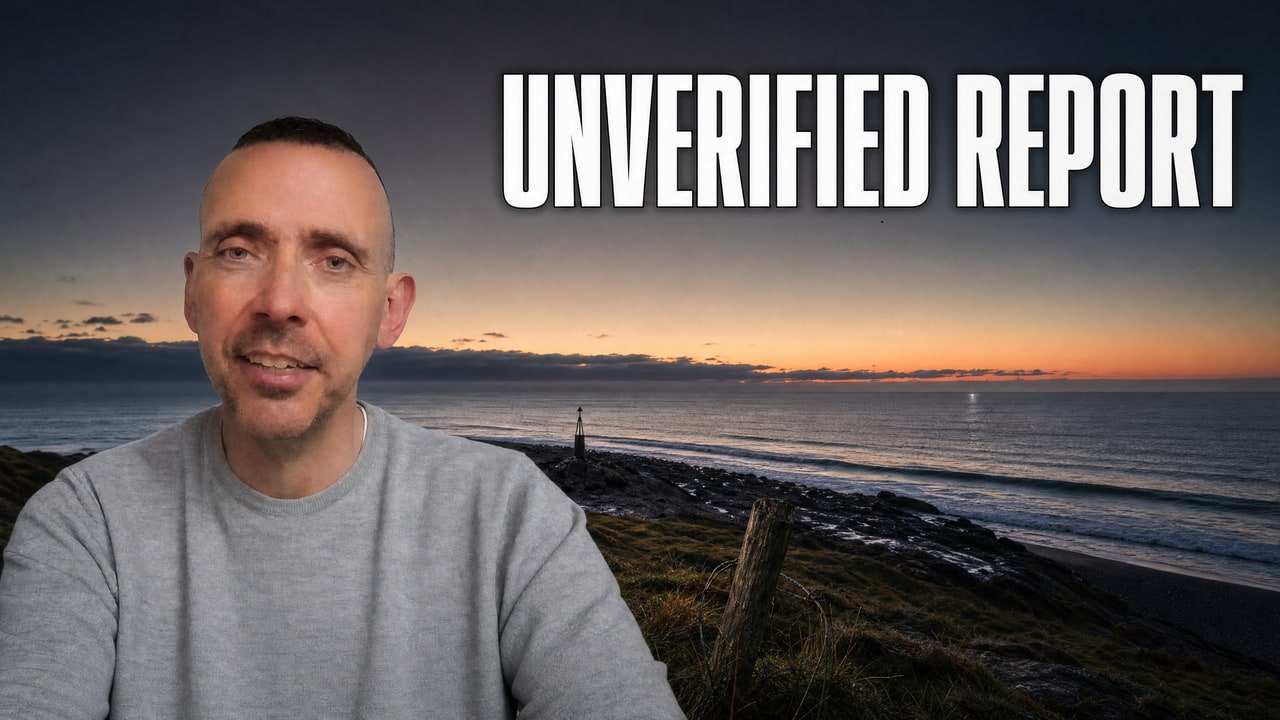 A drone reported off the Wicklow coast, and what he thinks the story is really for